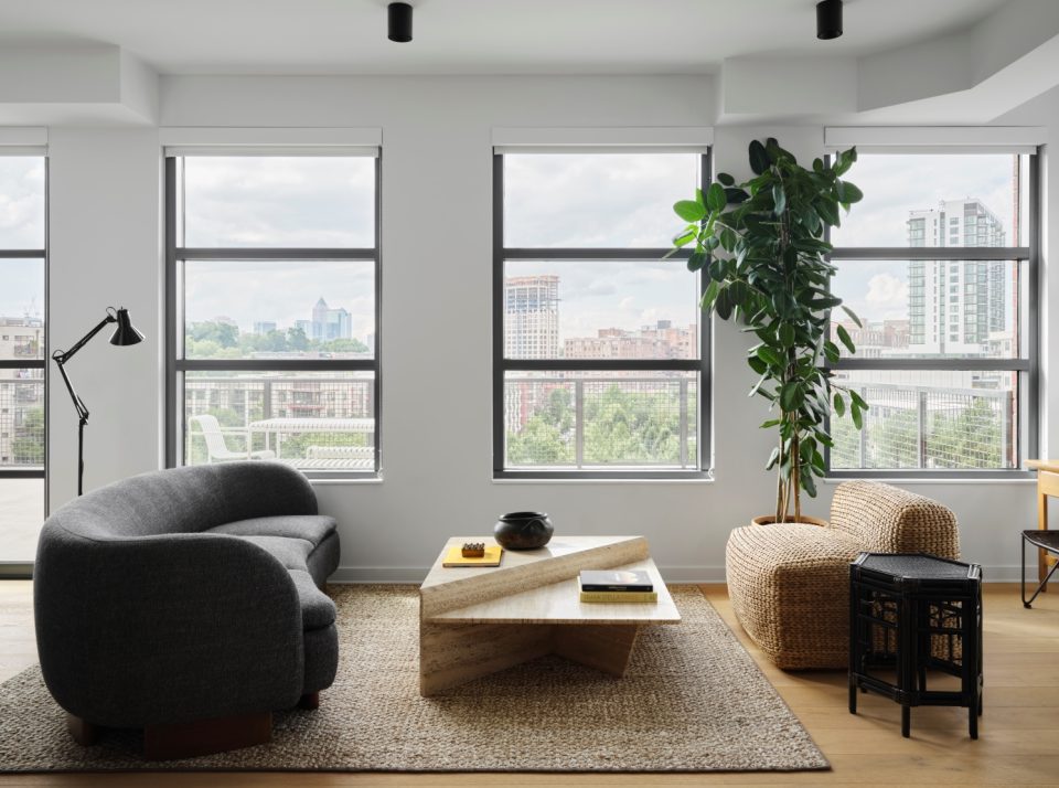 Overline Residences interior apartment living room